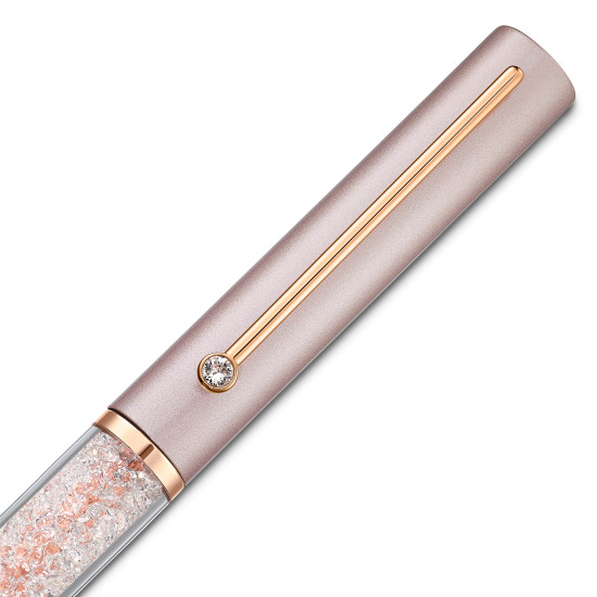 Στυλό Crystalline Gloss Ροζ Χρυσαφί Τόνος, Ροζ Λακαρισμένο, Επιμετάλλωση σε Χρυσαφί Ροζ Τόνο