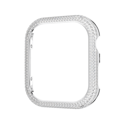 Sparkling Case For Apple Watch® Series 7, 41 mm, Silver Tone