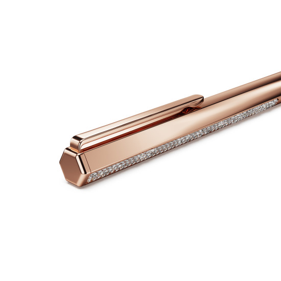 Στυλό Crystal Shimmer Ροζ Xρυσαφί Tόνος, Φινίρισμα Σε Χρυσό Σαμπανί Τόνο