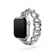 Λουράκι Αλυσίδα Sparkling Για Apple Watch® 40 mm & 41 mm, Ασημί Απόχρωση, Ανοξείδωτο Ατσάλι