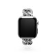 Λουράκι Αλυσίδα Sparkling Για Apple Watch® 40 mm & 41 mm, Ασημί Απόχρωση, Ανοξείδωτο Ατσάλι