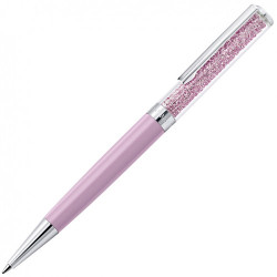 Crystalline Ballpoint Pen Purple, Chrome Plated