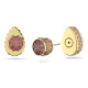 Σκουλαρίκια με Καραφάκι Orbita Κοπή Σταγόνα, Πολύχρωμα, Επιμετάλλωση σε Χρυσαφί Τόνο